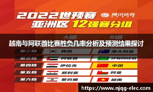 越南与阿联酋比赛胜负几率分析及预测结果探讨